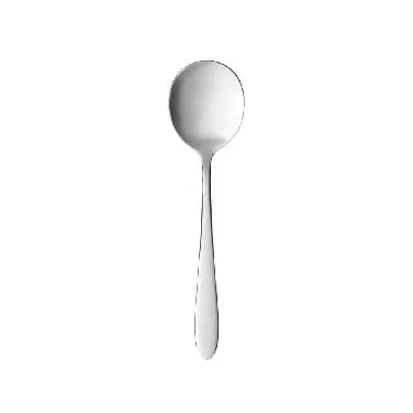 Libbey 804016 Soup Bouillon Spoon - 6-5/8" Length, Handle, 18/0 Stainless Steel Finish - 36/Case