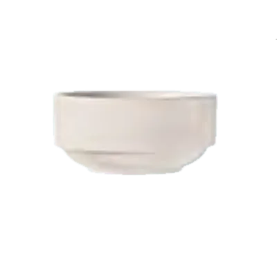 Libbey 840-330-001 Nestabowl - 4" Dia x 2-1/8" H, 10.5 Oz Round Bright White Porcelain Bowl - 36/Case