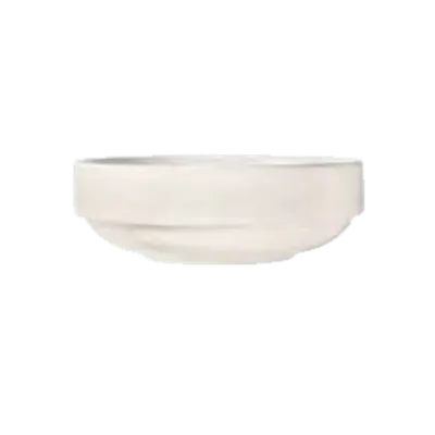 Libbey 840-330-003 Nestabowl – 34 oz Round White Bowl, 7" Dia x 2‑3/8" H, Stacking - 24/Case