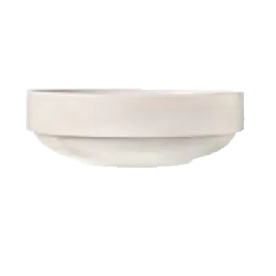 Libbey 840-330-004 Nestabowl – 9" (68 oz) Round Bright White Porcelain Bowl, Stacking, 12/Case