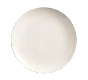 Libbey 840-404C Micro Plate – 4" Dia x 5/8" H, Round Coupe Rim, Bright White Porcelain - 36/Case