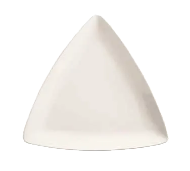 Libbey 840-440T Plate – 11" Triangular Coupe Rim Porcelana™ Porcelain Bright White – 12/Case