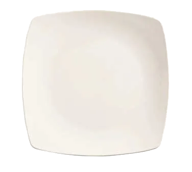 Libbey 840-465S Square Plate, 8½" Coupe Rim, Bright White Porcelain, Porcelana™ Finish - 24/Case
