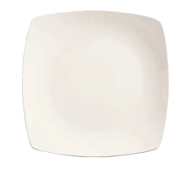 Libbey 840-470S China Plate – 11" Square Coupe, Bright White Porcelain, 12/Case