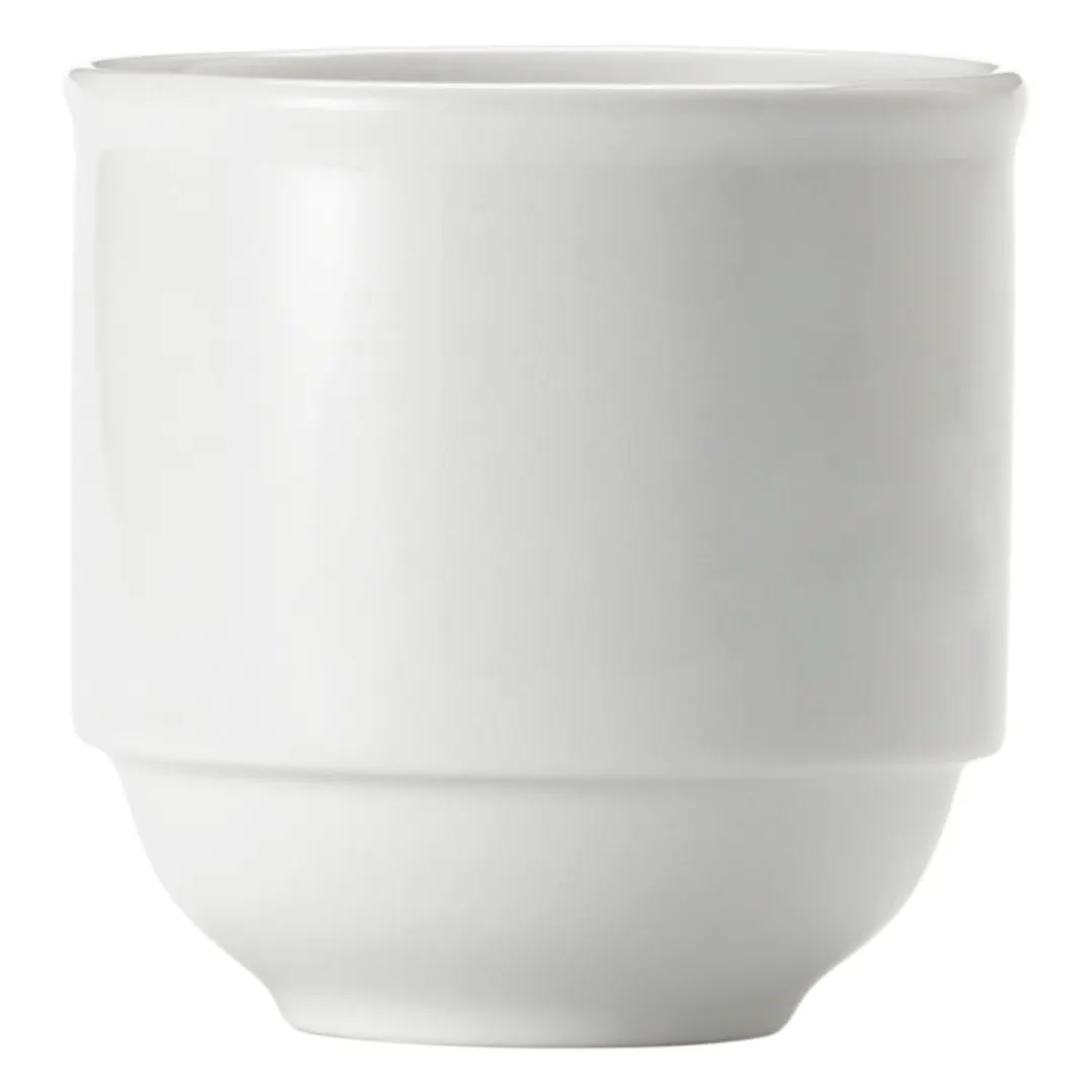 Libbey 840-901-010 - 10 oz Bouillon Cup, 3¼" Dia x 3¼" H, White Porcelana™ Porcelain - 36/Case