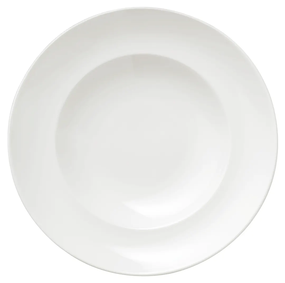 Libbey 840-901-501 Porcelana Pasta Bowl, 11‑7/8" x 2‑1/8" , 50‑1/4 oz White Porcelain Round - 6/Case