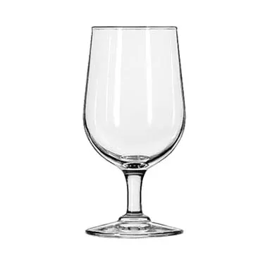 Libbey 8411 Banquet Goblet Glass, 11 oz, Partially Tempered, Safedge® Rim, 6" H x 3" D - 36/Case