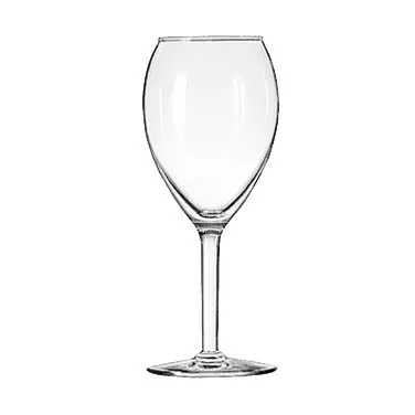 Libbey 8412 - Tall 12 oz Wine Glass, 7-7/8" H x 2-5/8" T, Tempered Glass, Safedge® Rim, - 12/Case