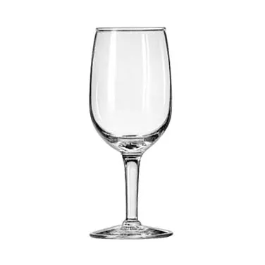 Libbey 8464 Wine Glass – 8‑9 oz Stemmed, Tempered, 6"‑8" Height, Safedge® Rim, Glass - 24/Case