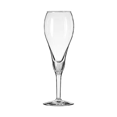 Libbey 8476 Tulip Champagne Glass, 9 oz, 8½" H, Partially Tempered Glass, Safedge® Rim - 12/Case