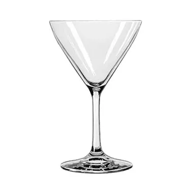 Libbey 8555SR Cocktail Glass – 7.75 oz SheerRim D.T.E., Bristol Valley, 6-1/4" H x 4-1/4" D - 24/Case