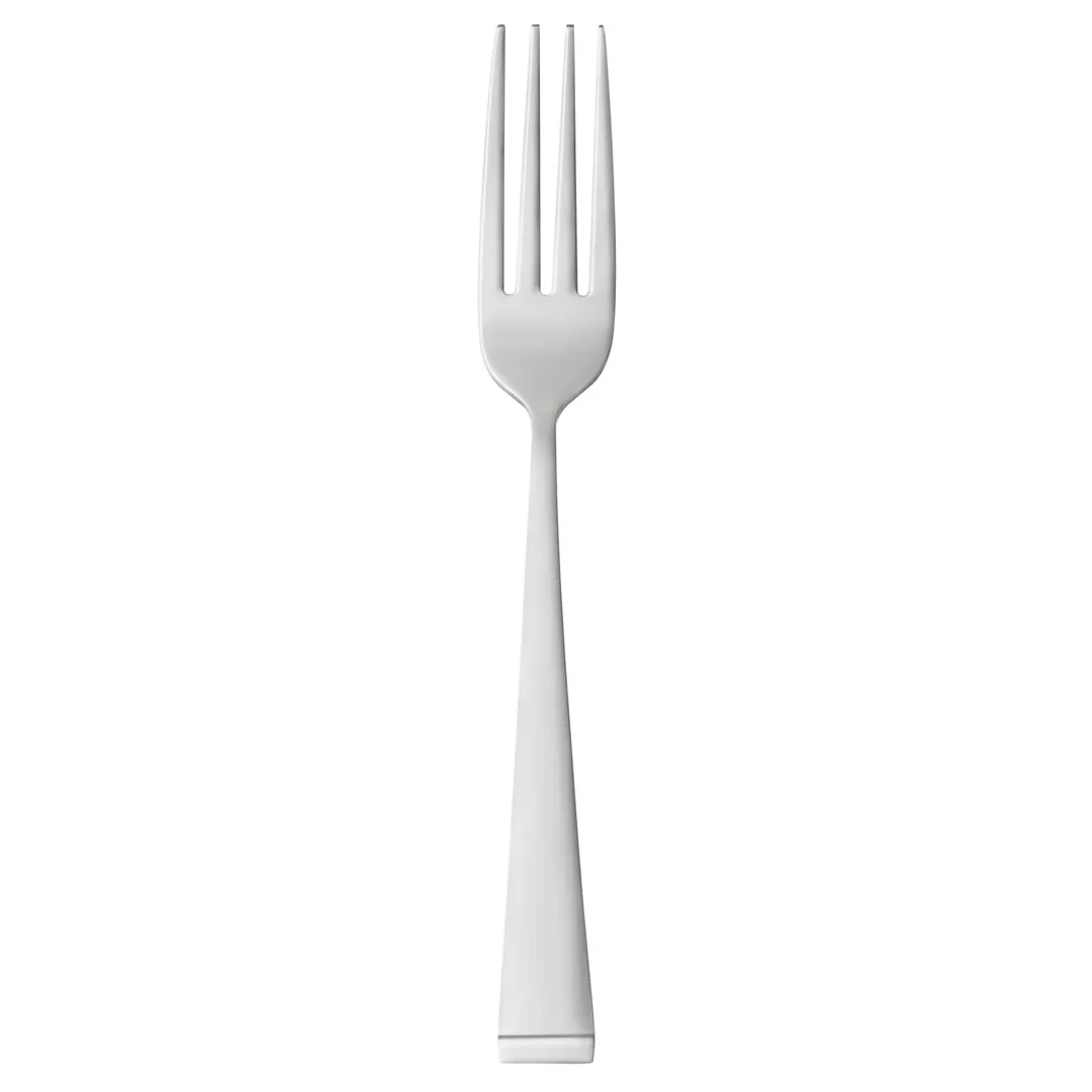 Libbey 858030 Dessert Fork – 7½" Satin Finish Handle, 18/0 Stainless Steel, New Charm - 36/Case