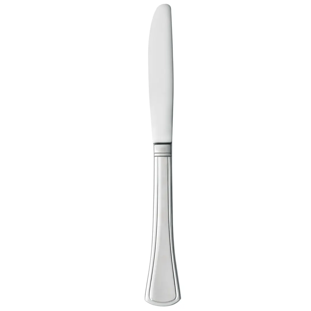 Libbey 8887922 Dessert Knife – 9" Blade, Solid Handle, 18/0 Stainless Steel, Collection - 36/Case