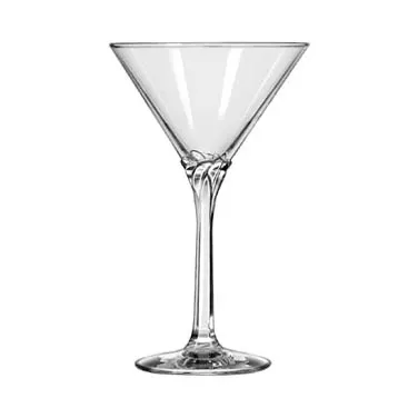 Libbey 8978 Martini Glass – 8 oz Cocktail Glass, 7" Height, 4½" Top, Safedge® Rim – 12/Case