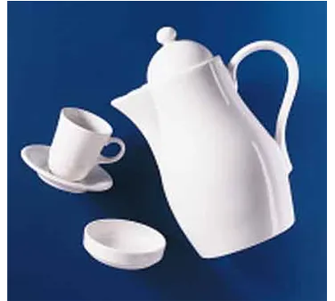 Libbey 900020063 - Flint Round China Bowl, 3 oz, 3‑¼" Dia x 1" H, Multi‑Purpose, China, - 36/Case