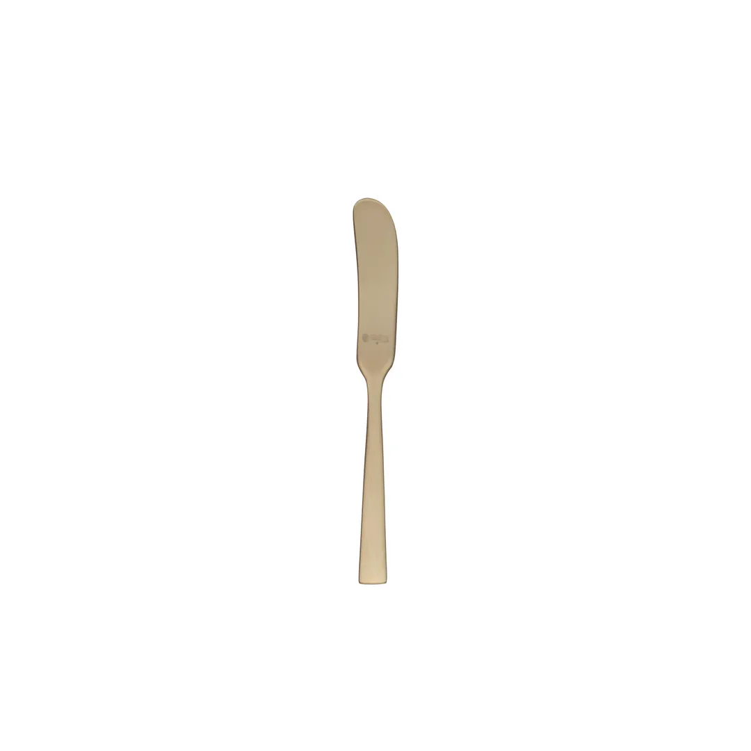 Reserve by Libbey 902053 - Gold Spreader, 5"-3/4" 18/10 Handle, Satin Finish - 12/Case