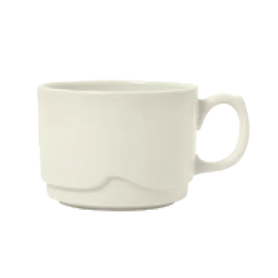 Libbey 902903001 Barista™ Flint China Cup, 3 oz, 3‑1/2" Dia x 1‑7/8" H Stackable Dinnerware - 36/Case