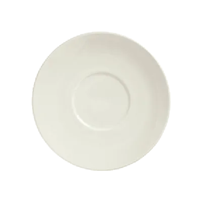 Libbey 902903007 China Saucer – 5¼" Dia., 1⅞" Well, Pattern, Shape, 3‑4 oz Cups - 36/Case