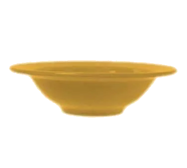 Libbey 903033019 Grapefruit Bowl, 12 oz (7½" × 2⅛"), Porcelain Saffron Cantina® Pattern, 12/Case