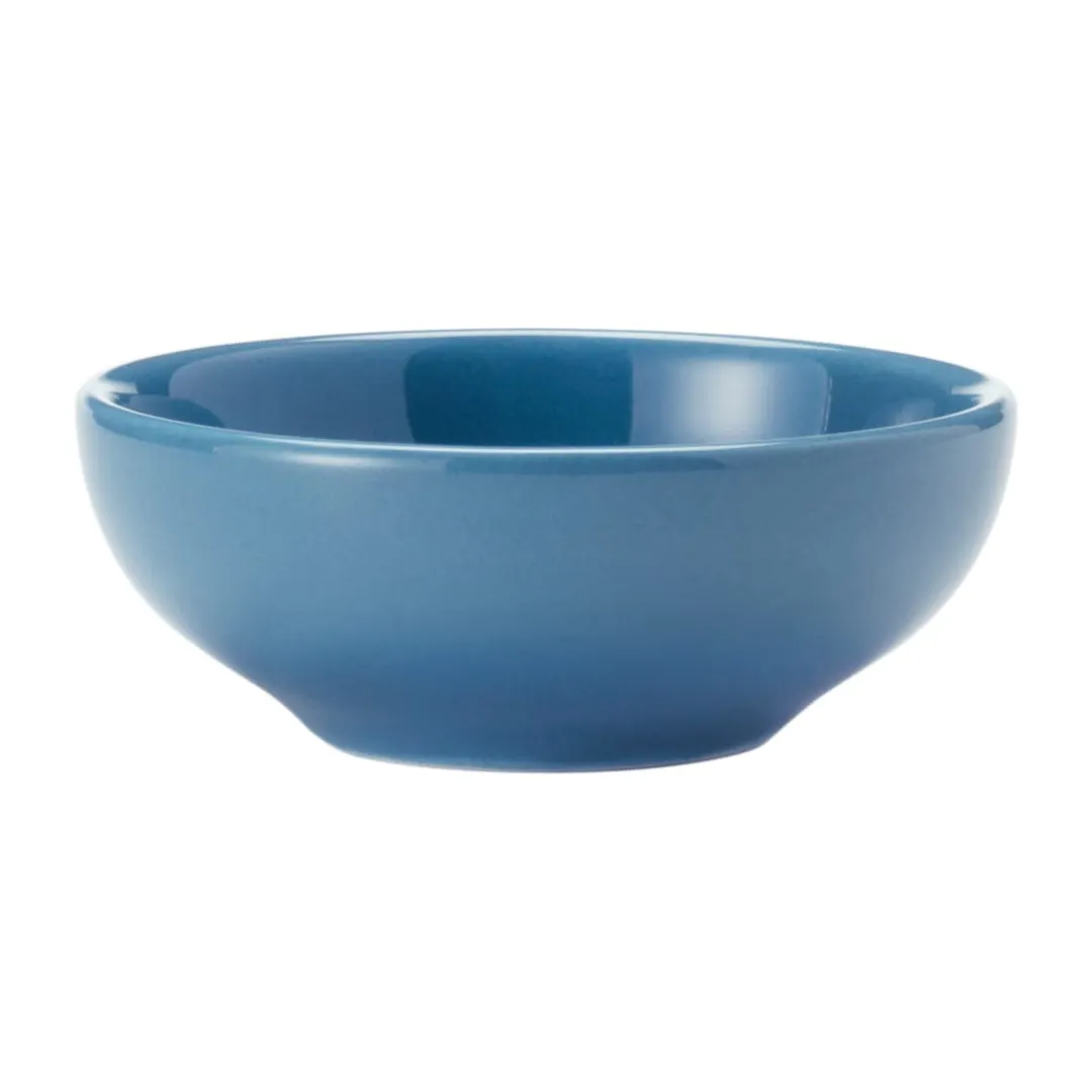 Libbey 903043002 - Blueberry Salsa Bowl, 5 oz, 4" Dia., Porcelain Glazed Foot Cantina - 12/Case