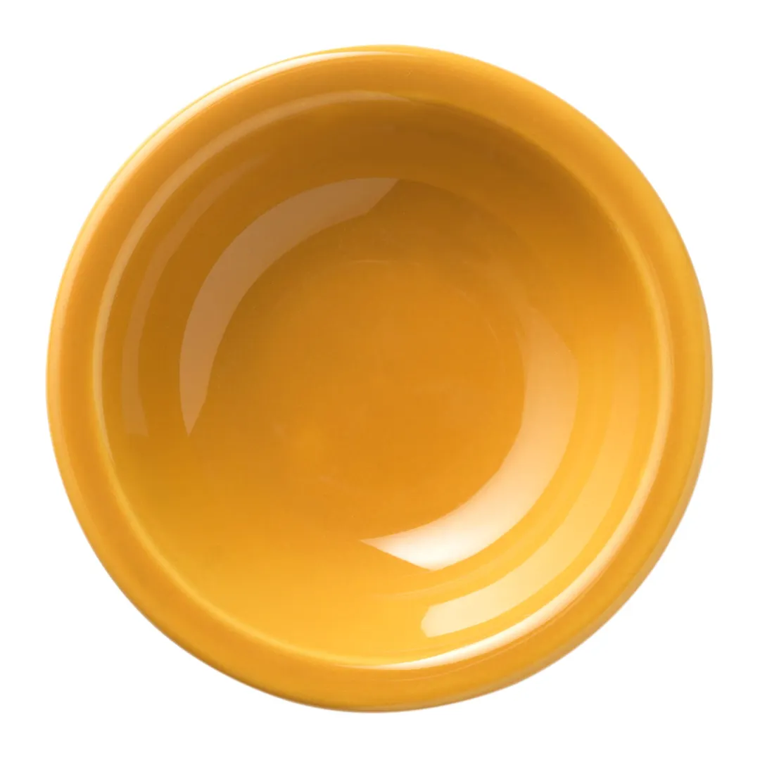 Libbey 903044014 Fruit Dish, 5‑Ounce 5" Round Porcelain Bowl Saffron Cantina® - 36/Case