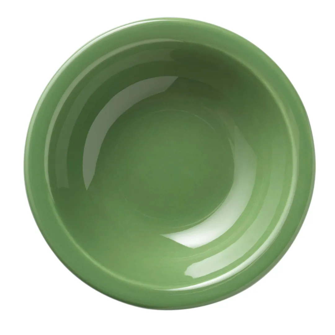 Libbey 903046012 Fruit Dish – 5" Round Porcelain Bowl, 5 oz Sage Cantina® Vitrified Finish - 36/Case