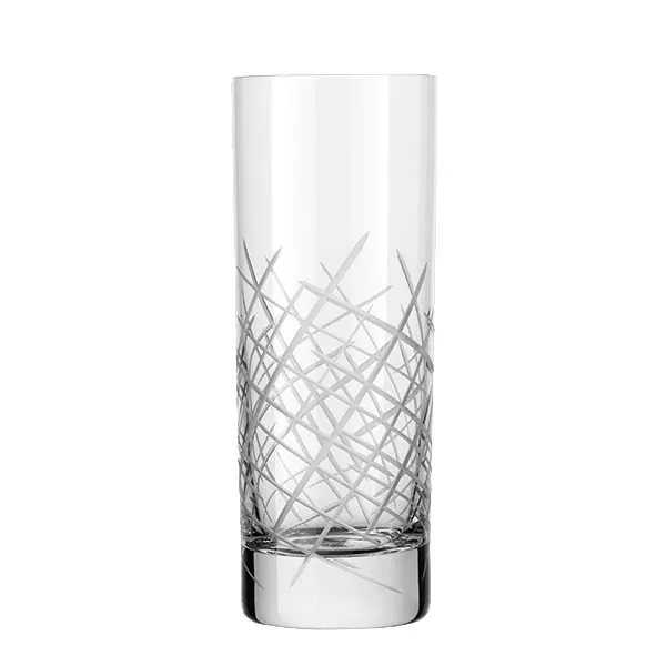 Reserve by Libbey 9038/69477 Crosshatch Glass, 12 oz ClearFire™ Tempered, HD2 Rim, Made in USA - 24/Case