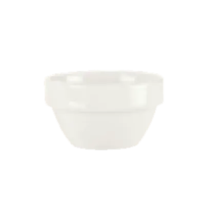 Libbey 905356011 Ramekin, 2-1/4 oz, 2.5" Dia x 1.5" H, Rideau White Porcelain, Stackable - 36/Case