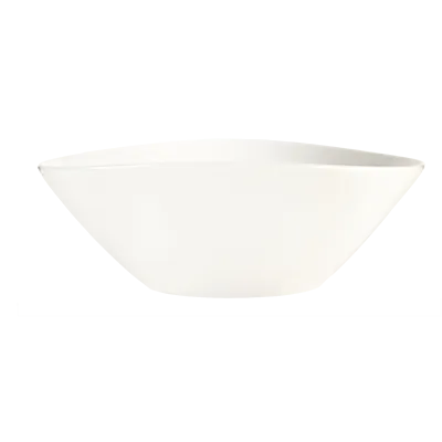 Libbey 905356134 - 16 Oz Porcelain Bowl 6" Dia x 2-3/8" H White Royal Rideau Slenda - 24/Case