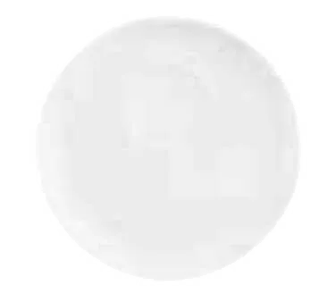 Libbey 905356531 - Round 7" Porcelain Saucer, White Royal Rideau™ Body, Slenda® Design - 36/Case