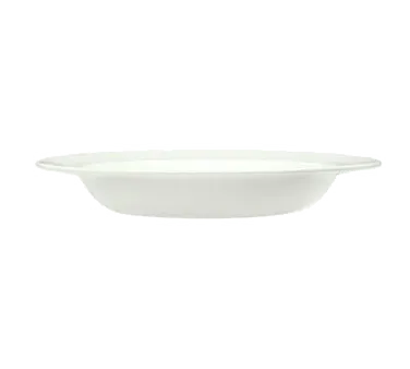 Libbey 905356840 - 14 oz 9" Soup Bowl, Porcelain, Royal Rideau™ Deep Rim, Vitrified - 12/Case