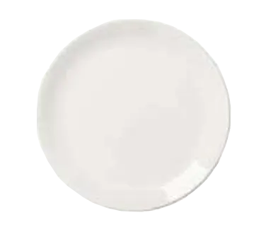 Libbey 905356901 Plate – 10.625" Round Coupe Rim Porcelain, White Rideau™ Slinda® - 12/Case