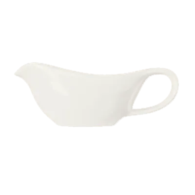 Libbey 905356905 Sauce Boat - 3 Oz Gravy Dispenser, 5½" x 4¼" x 2" White Royal Rideau™ - 12/Case