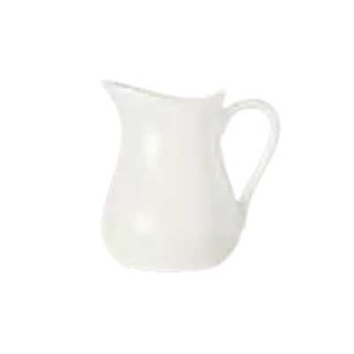 Libbey 905356907 Creamer Pitcher, 3 Oz, 3¼" Dia x 3¼" H, Porcelain Rideau™ Loop Handle - 24/Case