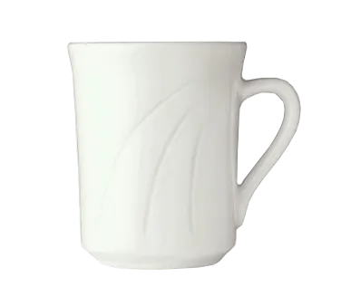 Libbey 905437891 China Mug – 8.5 oz (4" Dia x 3.75" H) Porcelain, Royal Rideau® Finish – 36/Case