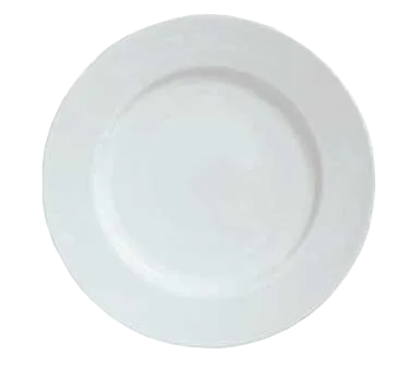 Libbey 911194006 - 6 5/8" Round Porcelain Plate, Medium Rim, Aluma White, Vitrified - 36/Case