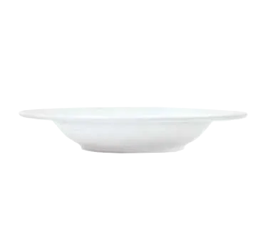 Libbey 911194007 Aluma White Porcelain Soup Bowl, 9" x 1.625" 13.5 oz, Round Rim, Foot - 12/Case