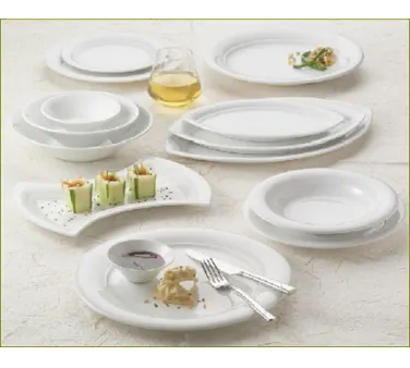 Libbey 911194014 Sugar Packet Holder, Porcelain Aluma White Reflections, Vitrified - 24/Case