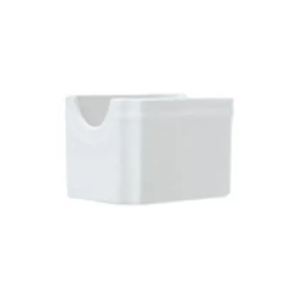 Libbey 911194014 Sugar Packet Holder, Porcelain Aluma White Reflections, Vitrified - 24/Case