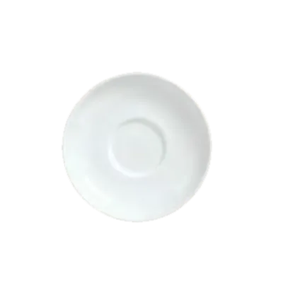 Libbey 911194031 Porcelain Saucer, 5-7/8" Dia., 2-1/8" Well, Reflections™ Aluma White™ - 36/Case