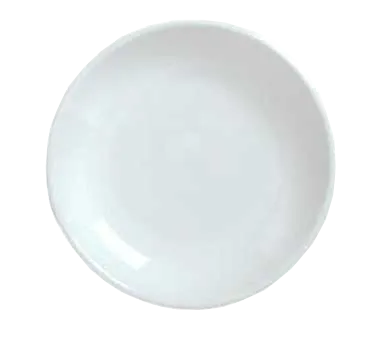 Libbey 911194411 China Plate, 6.25" Coupe Rim, Aluma White Porcelain, Reflections™ Pattern- 36/Case