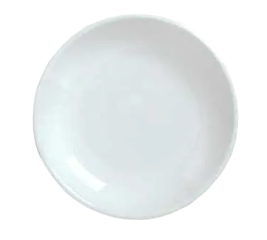 Libbey 911194412 - 7"3/8 Round China Plate, Coupe Rim, White Porcelain, Vitrified - 36/Case