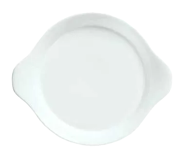 Libbey 911194442 - Au Gratin Porcelain Dish, 12" x 10¼" x 2", 43 oz, White, Handles - 12/Case