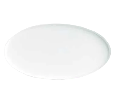Libbey 911194484 - Oval China Tray, 14" x 7" Foot Porcelain Aluma White Chef's Selection™ - 12/Case
