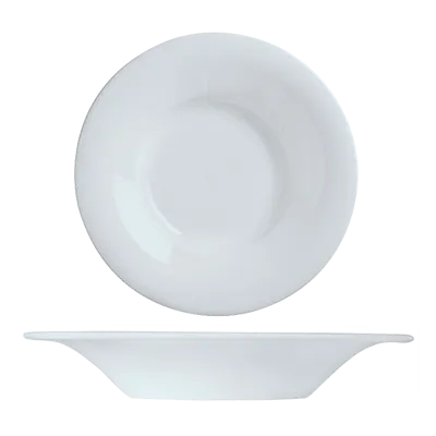 Libbey 911194701 Pasta Bowl – 12" Dia x 2" H, 9 oz, Porcelain, White Reflections™ – 12/Case