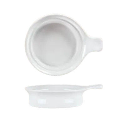Libbey 911194801 Casserole Dish, 8"-3/4 x 6" x 2", 10 oz Porcelain White, Oven Safe 350°F - 24/Case
