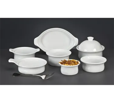 Libbey 911194807 - Ramekin, 5 oz, 4"-1/4" Dia x 2" H, White Porcelain, Oven Safe 350°F - 24/Case