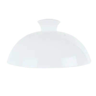 Libbey 911194899 - Casserole Lid, 5"¼ Dia x 2"¾ H, Aluma White Porcelain, Oven Safe 350°F - 24/Case