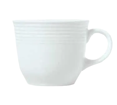Reserve by Libbey 911196015 - 8 oz Tea Cup, 4.5" Dia x 2.875" H, Porcelain Foot, Vitrified - 36/Case