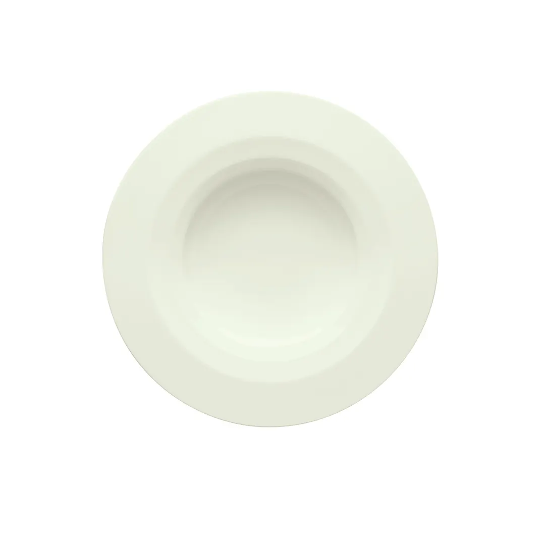 Schonwald 9120128 Allure BoneWhite™ 11" Round Porcelain Bowl, 11‑3⁄4 oz Deep Rim - 6/Case
